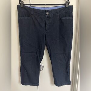 Women's Dockers Navy Blue Cropped Work Pants